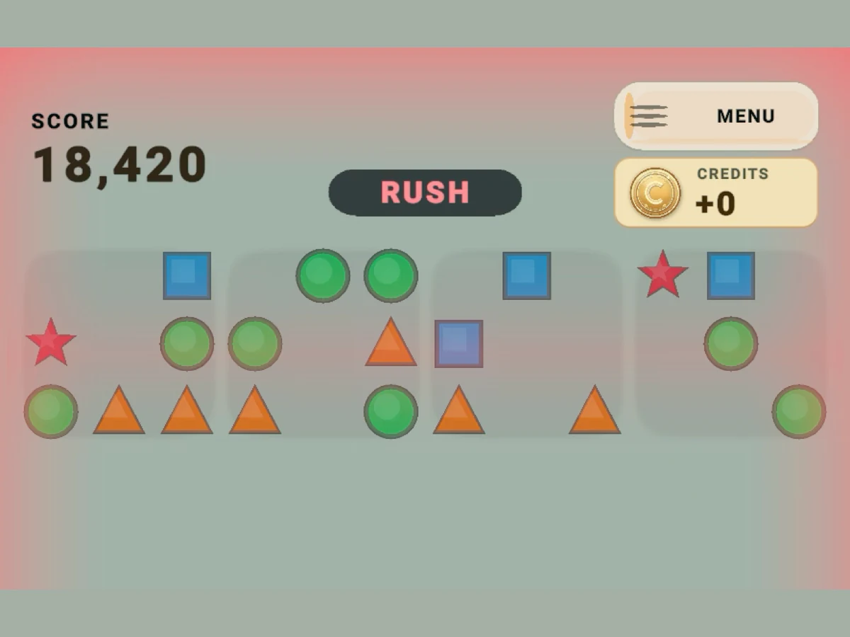 Numerosidad Rush gameplay showing 2,468 in the Chaos arrangement.