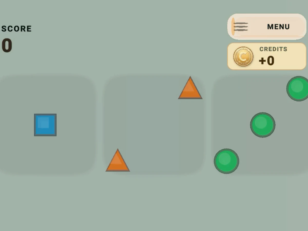 Numerosidad gameplay showing 123 in the Lineup arrangement across three guided matrices.
