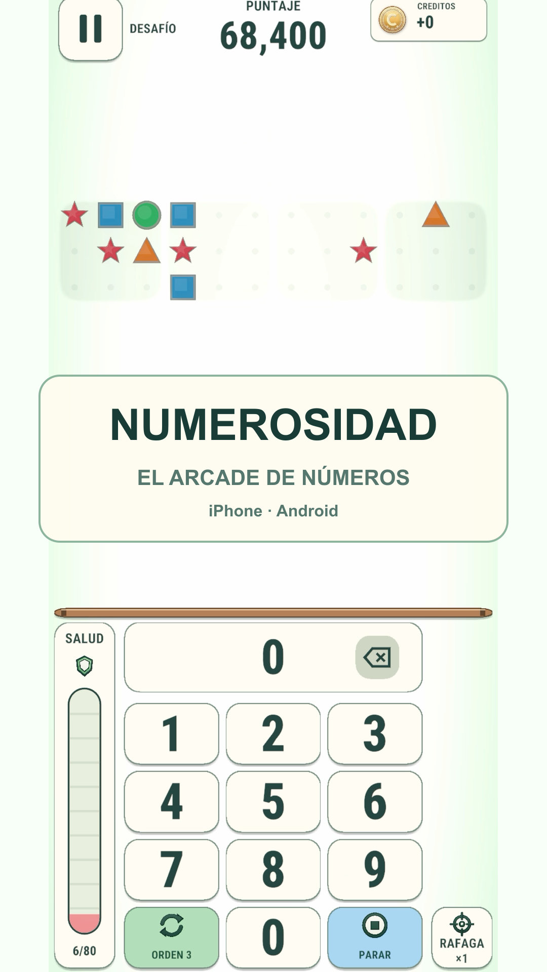 Portada de prensa de Numerosidad 1.3 con la pantalla de juego renovada.